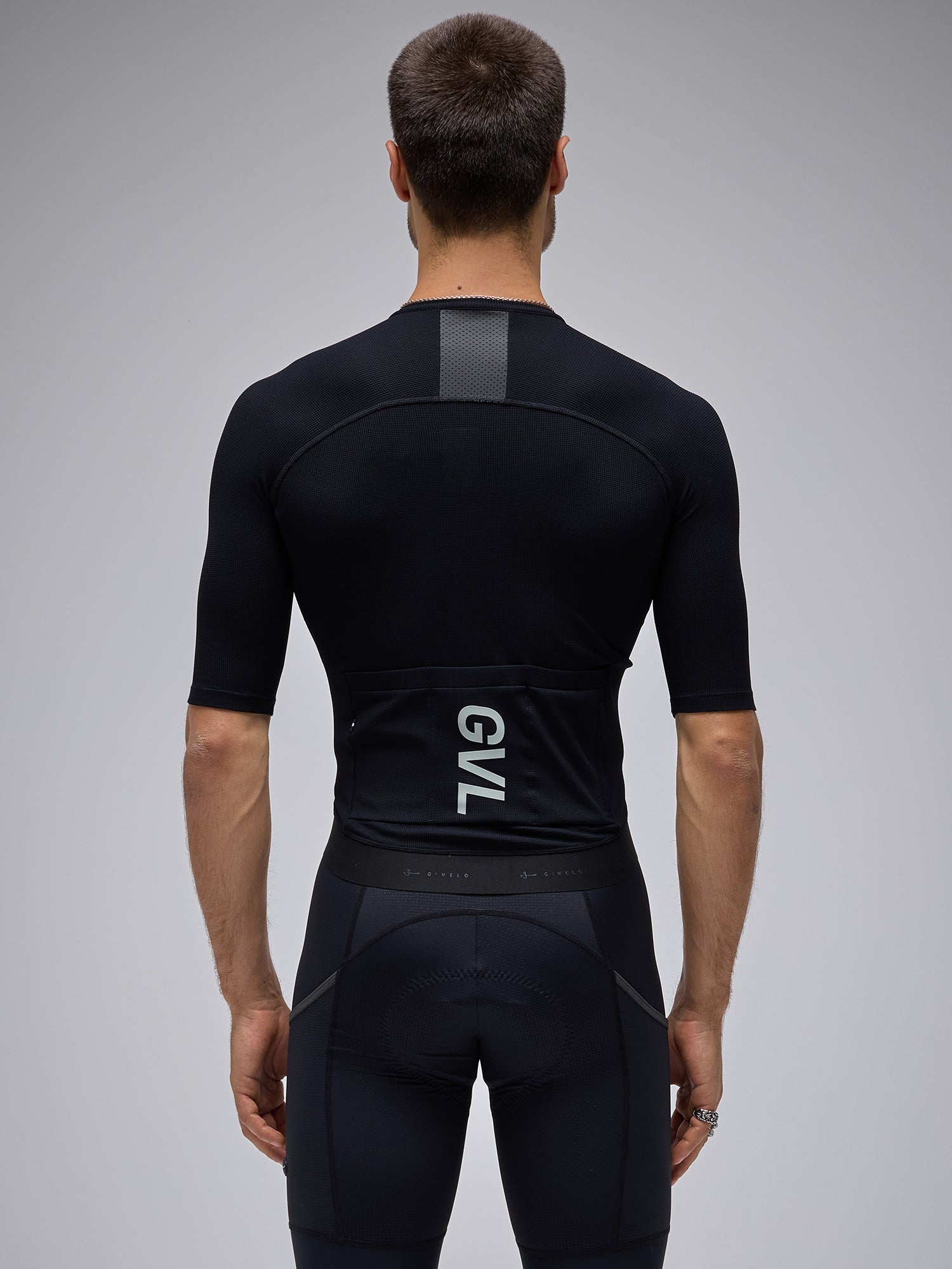 MODERN CLASSIC WAFFLE SS JERSEY - BLACK