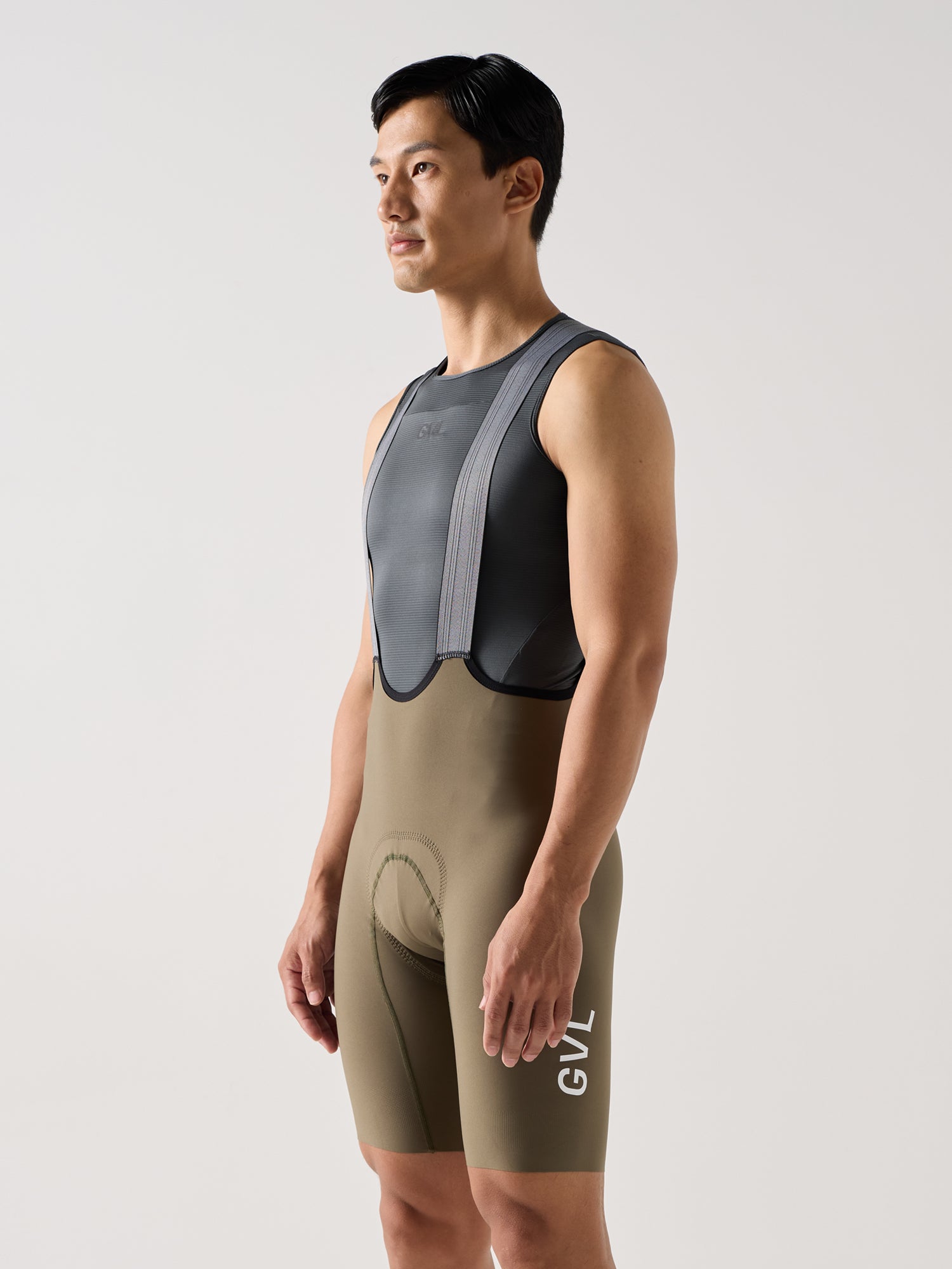 MEN'S LACEFLY BIB SHORTS MILITARY