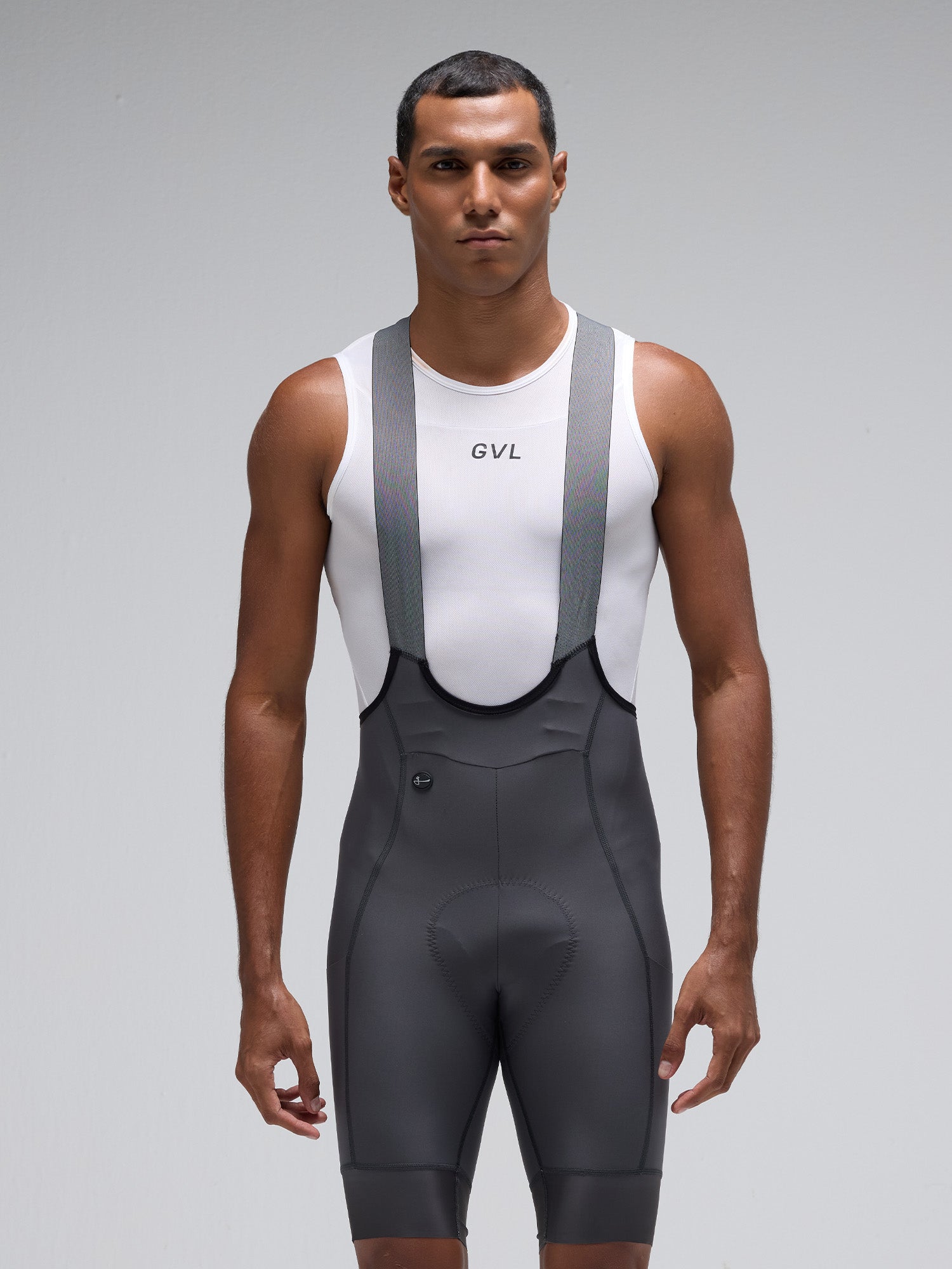 MEN'S MC CARGO BOOST BIB SHORTS - CHARCOAL