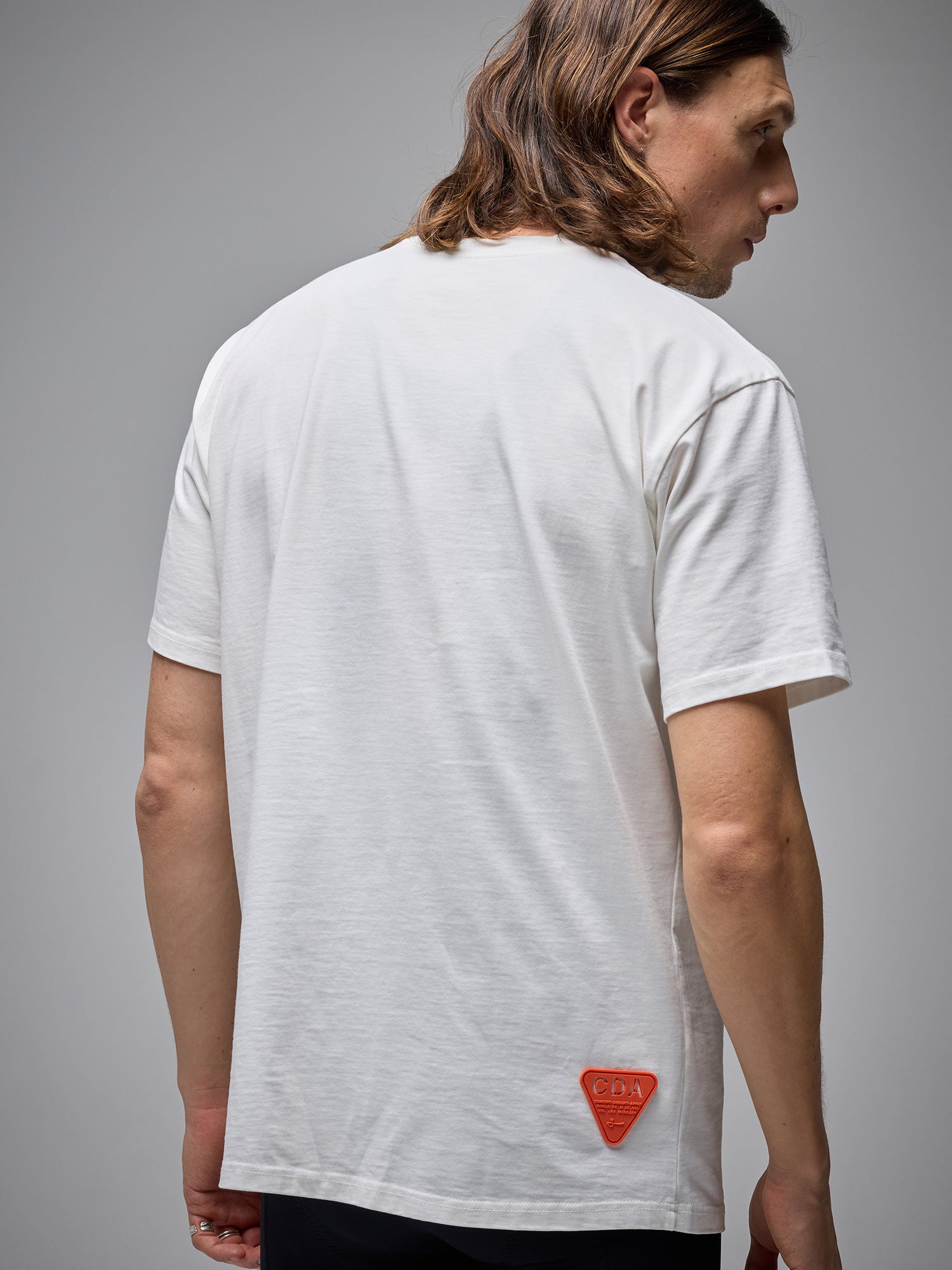 MEN'S CDA OVERSIZED COTTON T-SHIRT - OFF WHITE