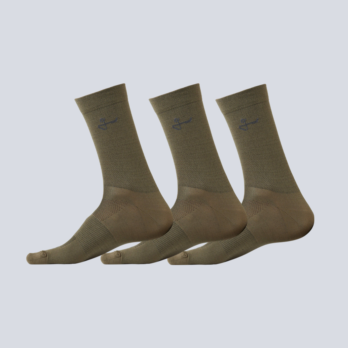 (DS) PACK DE 3 CALCETINES G OLIVA