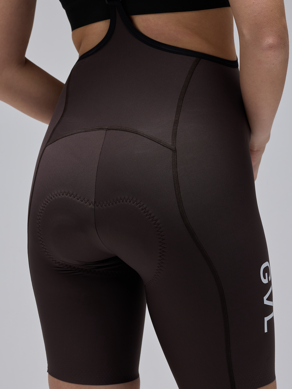 WOMEN'S LACEFLY BIB SHORTS – UMBER