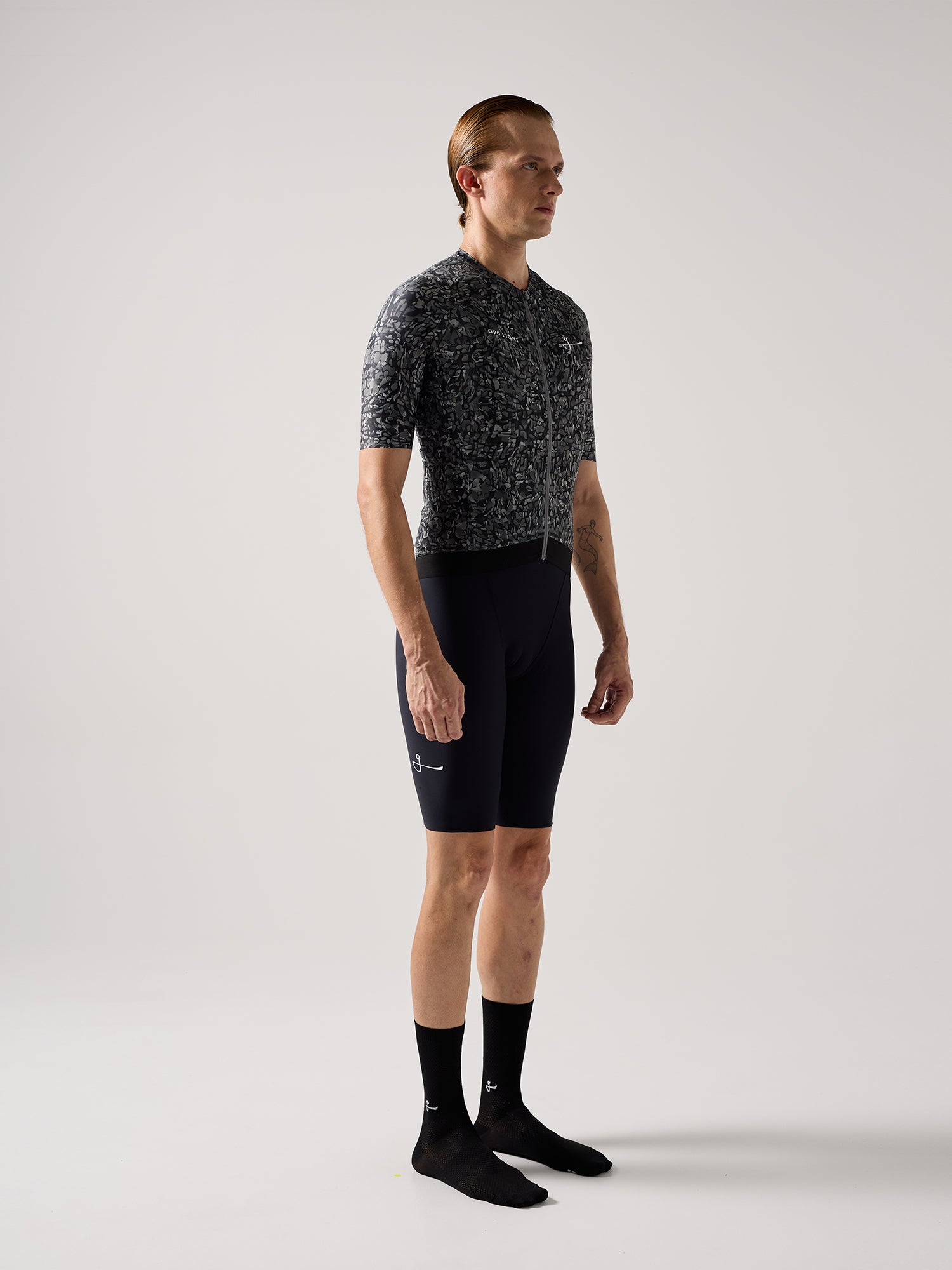 G90 LIGHT SS UNISEX JERSEY - MARBLE BLACK