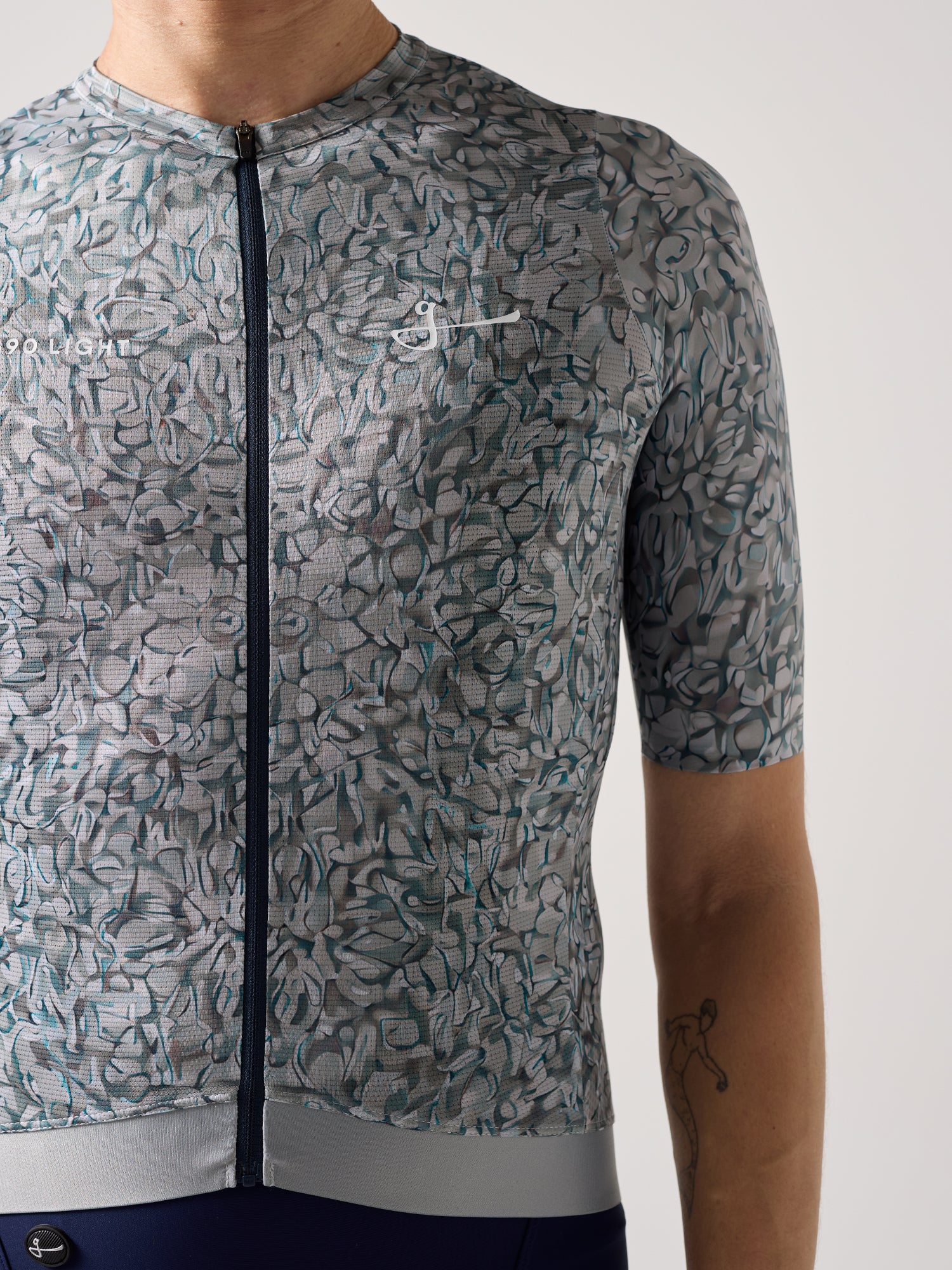 G90 LIGHT SS UNISEX JERSEY - MARBLE BLUE