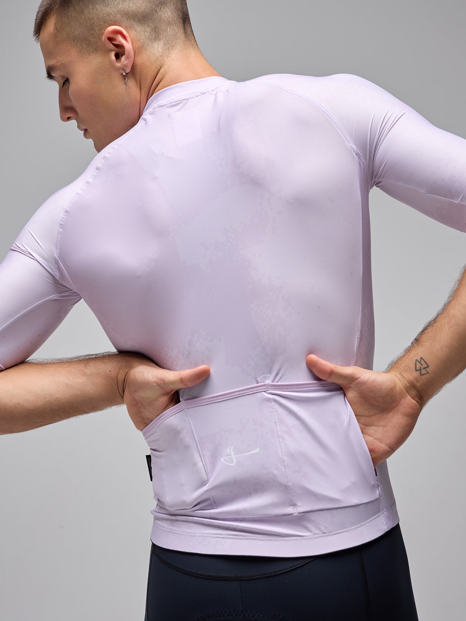 ESSNTL SS JERSEY - PIXEL PINK