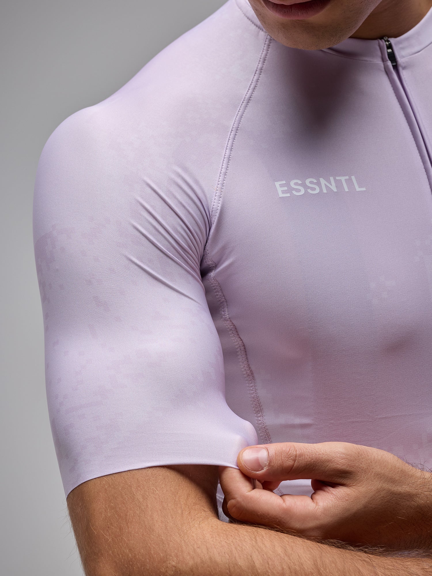 ESSNTL SS JERSEY - PIXEL PINK
