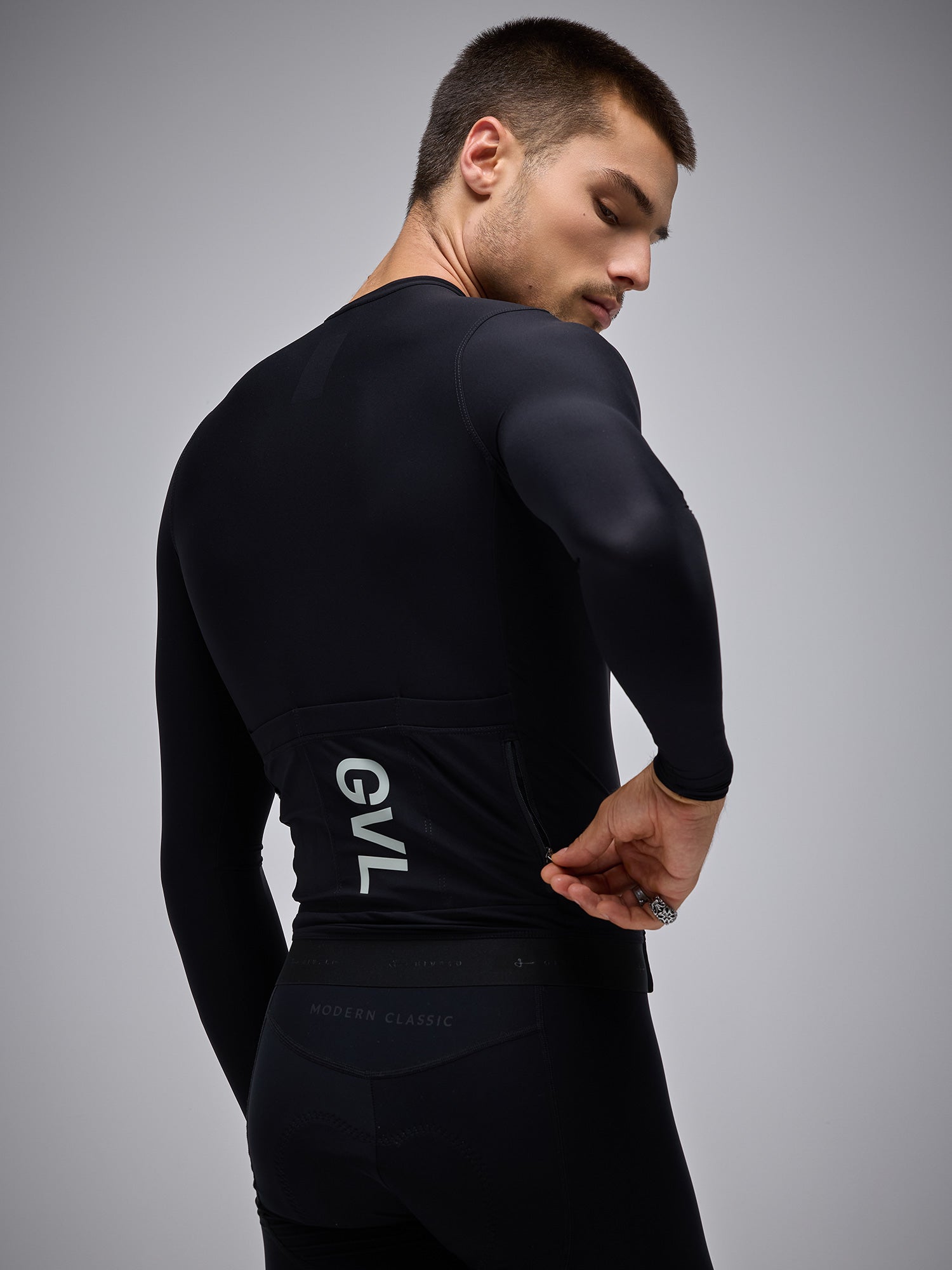 MODERN CLASSIC LS JERSEY - BLACK