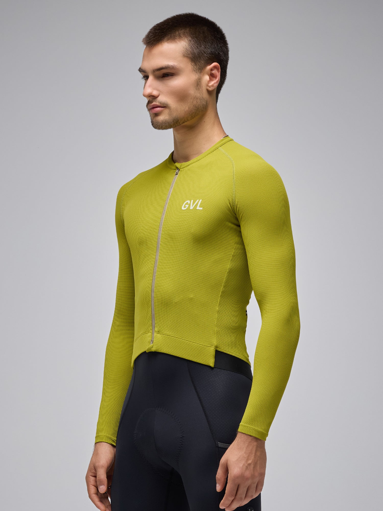 MODERN CLASSIC WAFFLE LS JERSEY - EVERGREEN