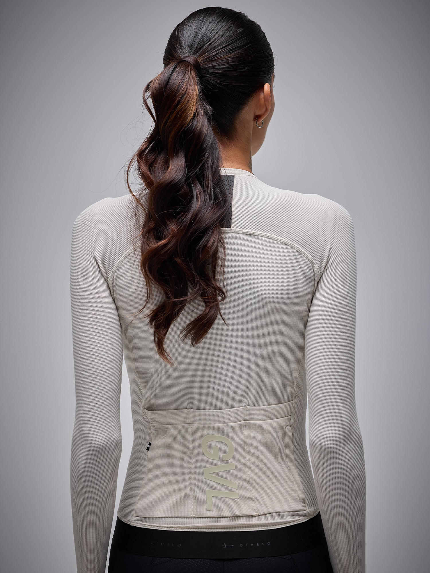 MODERN CLASSIC WAFFLE LS JERSEY - MOON