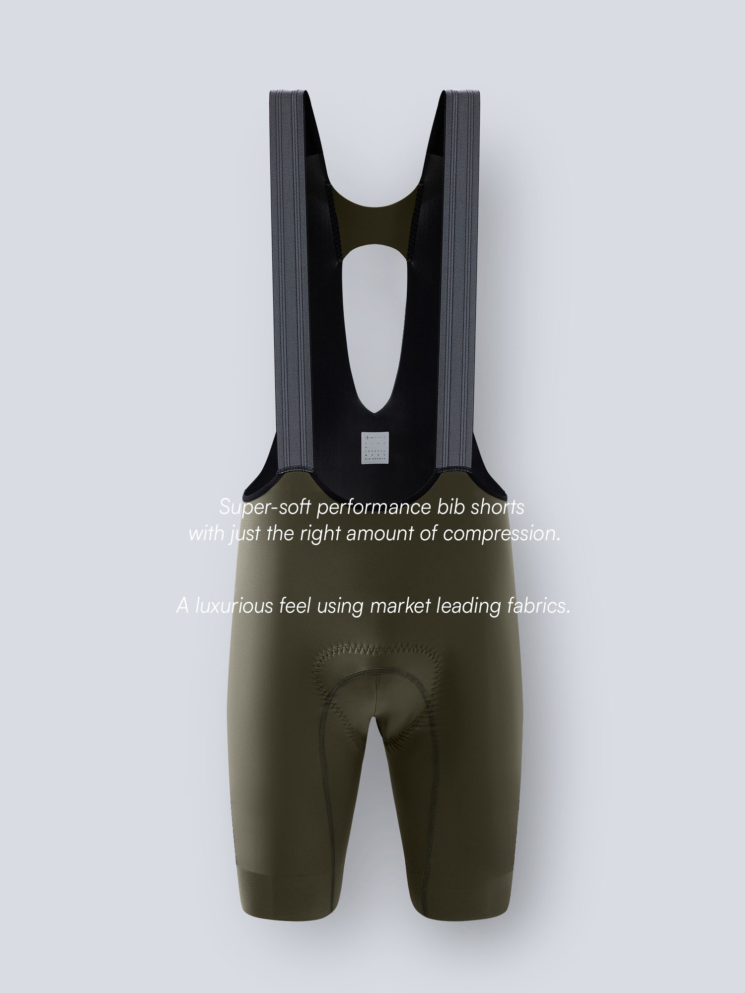 MEN'S LACEFLY BIB SHORTS MILITARY