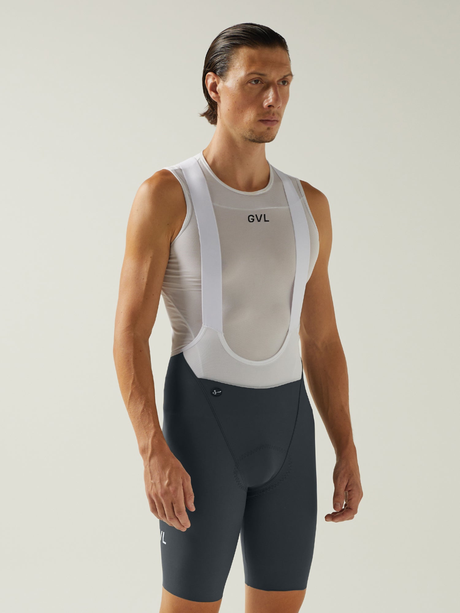 MEN’S HD PRO BIB SHORTS GREY