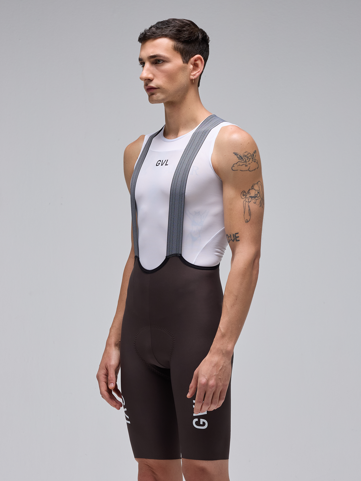 MEN'S LACEFLY 2.0 BIB SHORTS – UMBER