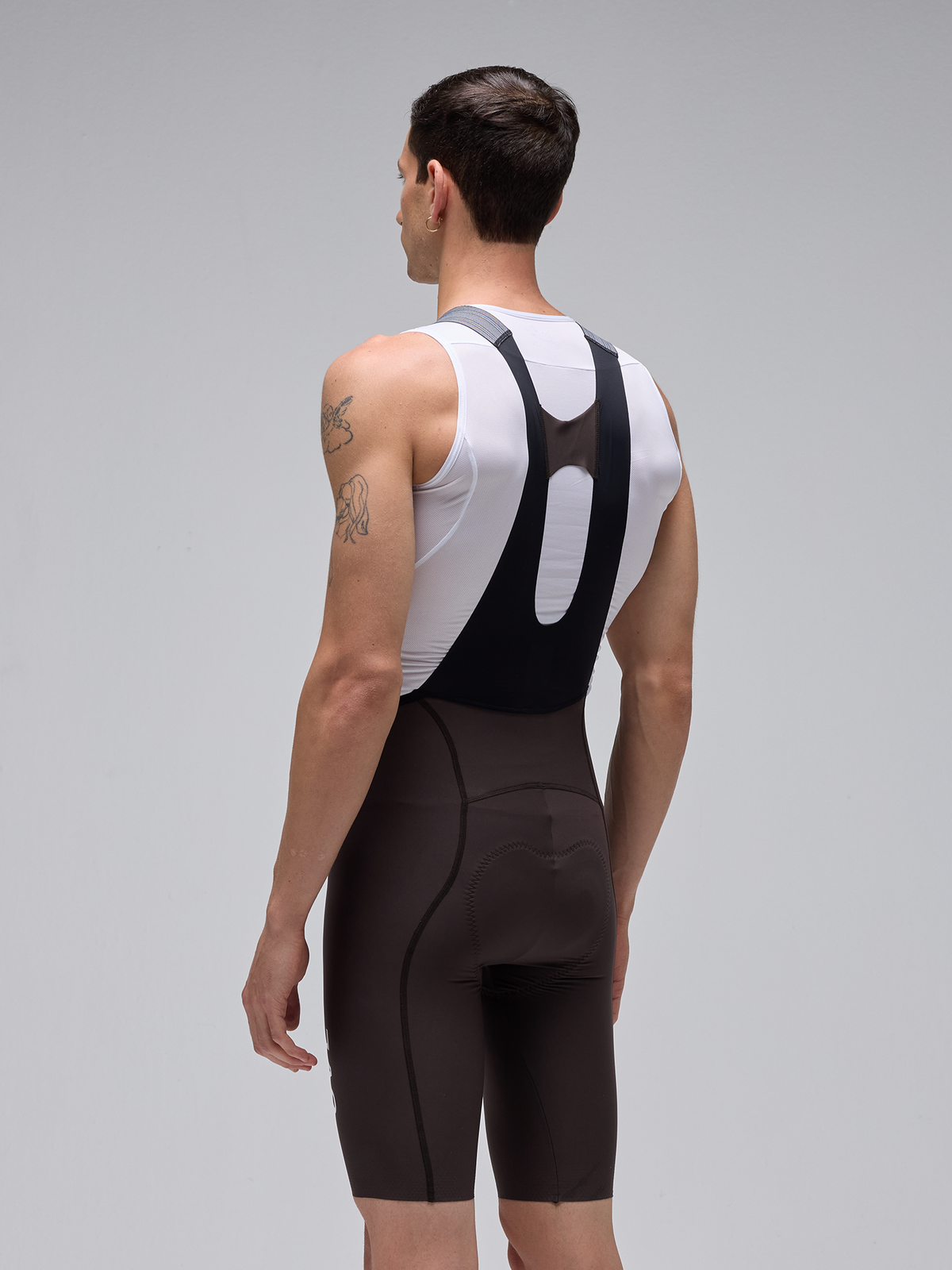 MEN'S LACEFLY 2.0 BIB SHORTS – UMBER