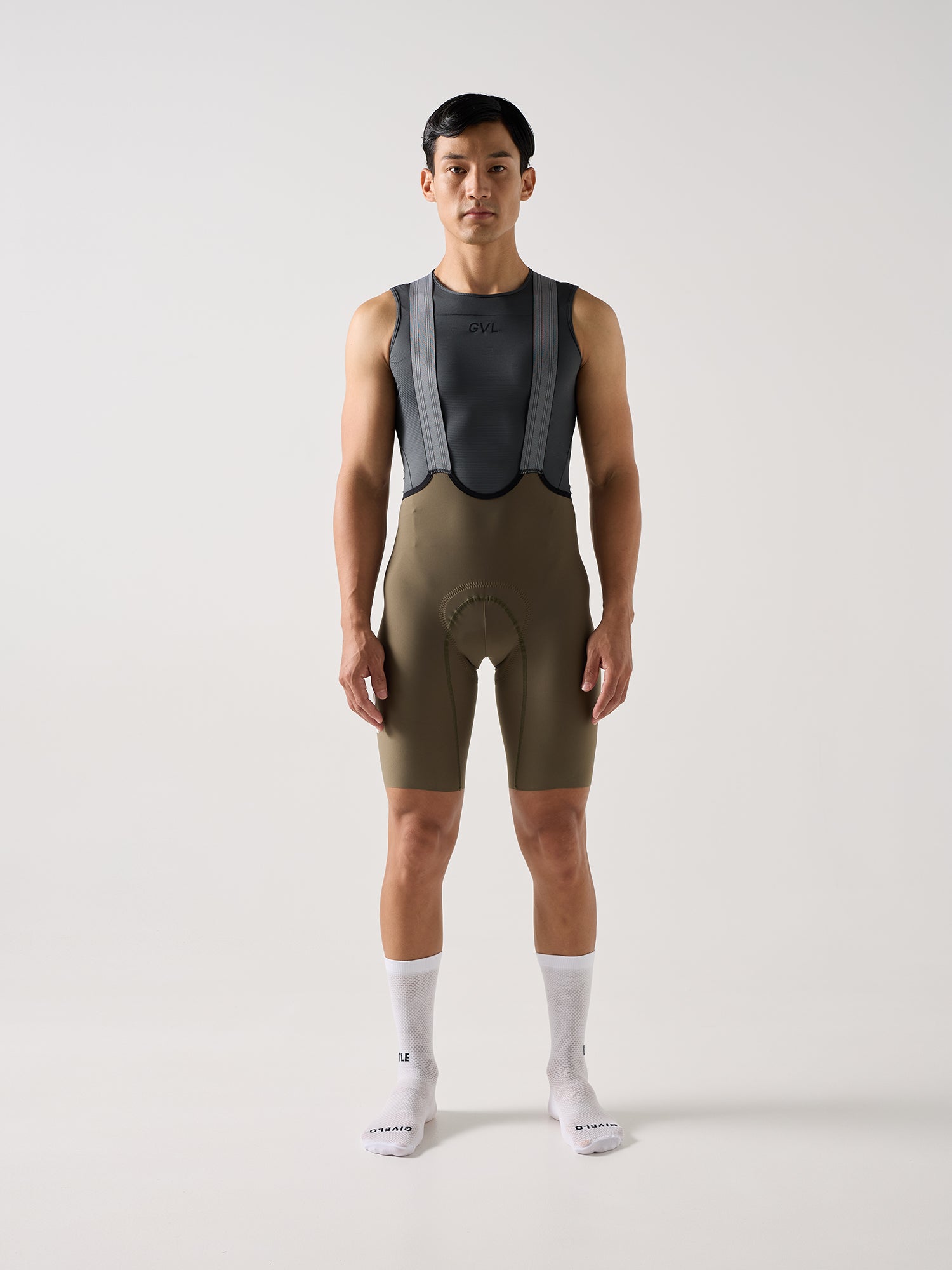 MEN'S LACEFLY BIB SHORTS MILITARY