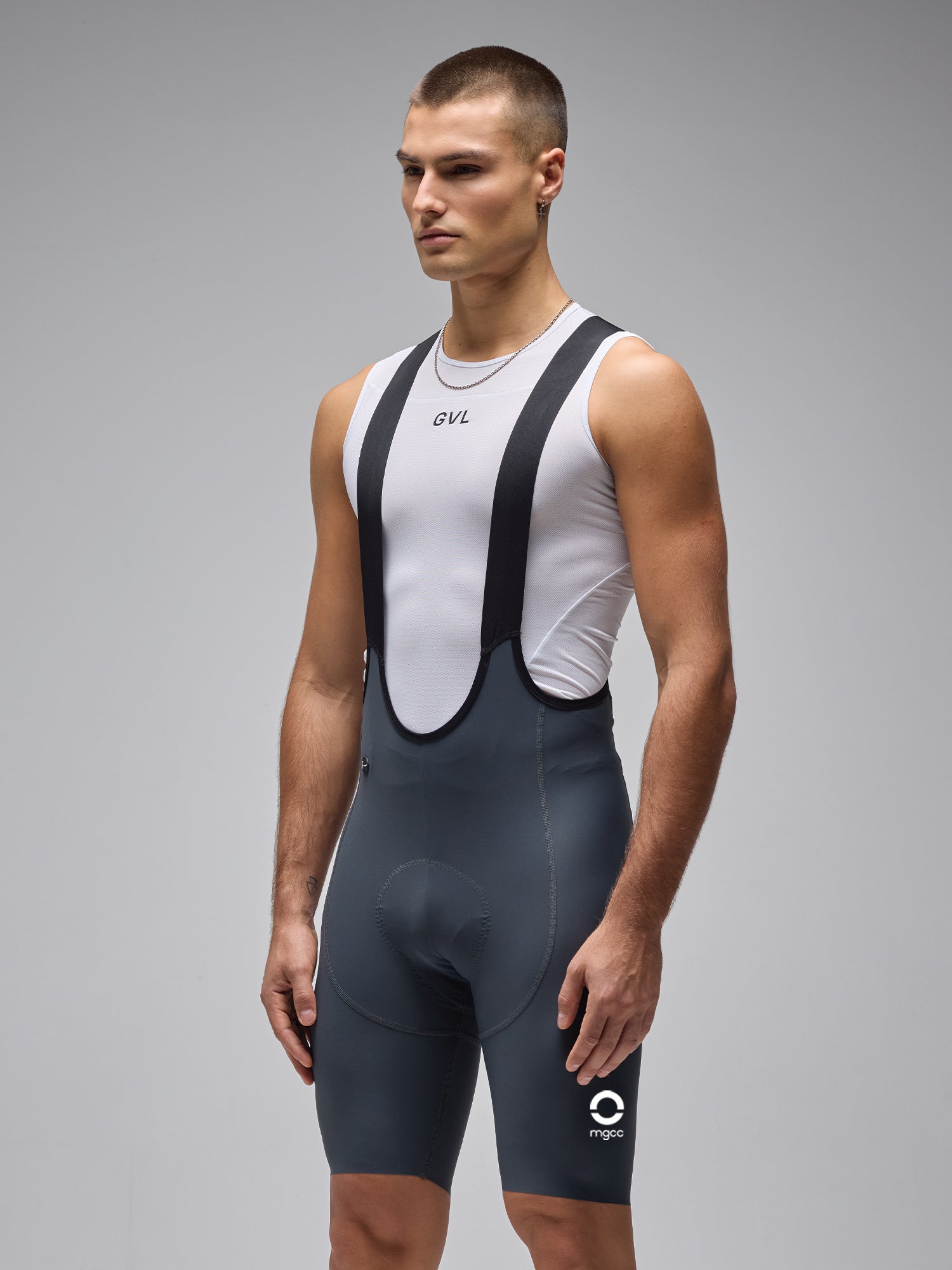 MGCC MEN’S GREY G90ULTRA BIB SHORTS