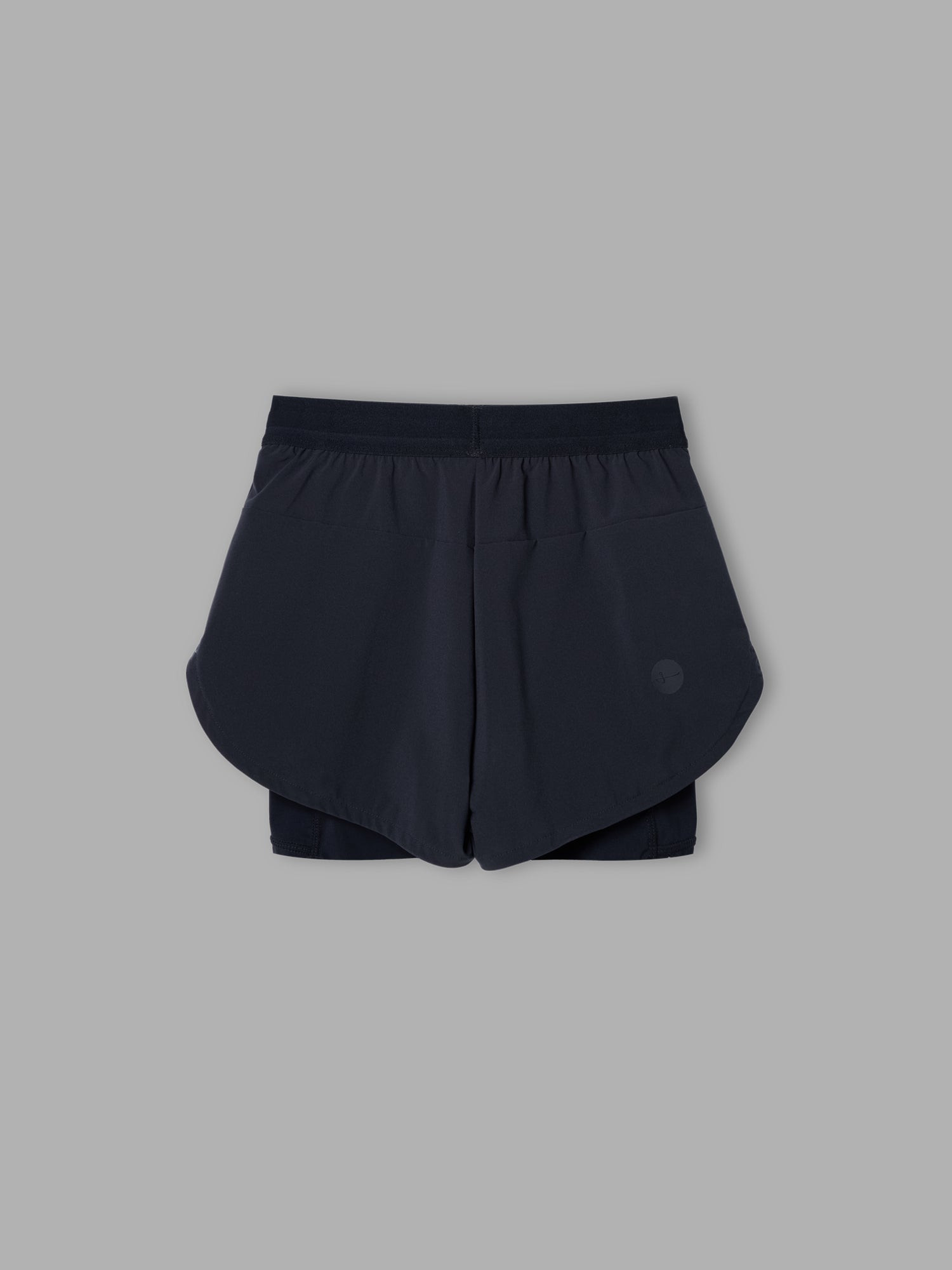 WOMEN'S FLOW 2-IN-1 SHORTS - BLACK