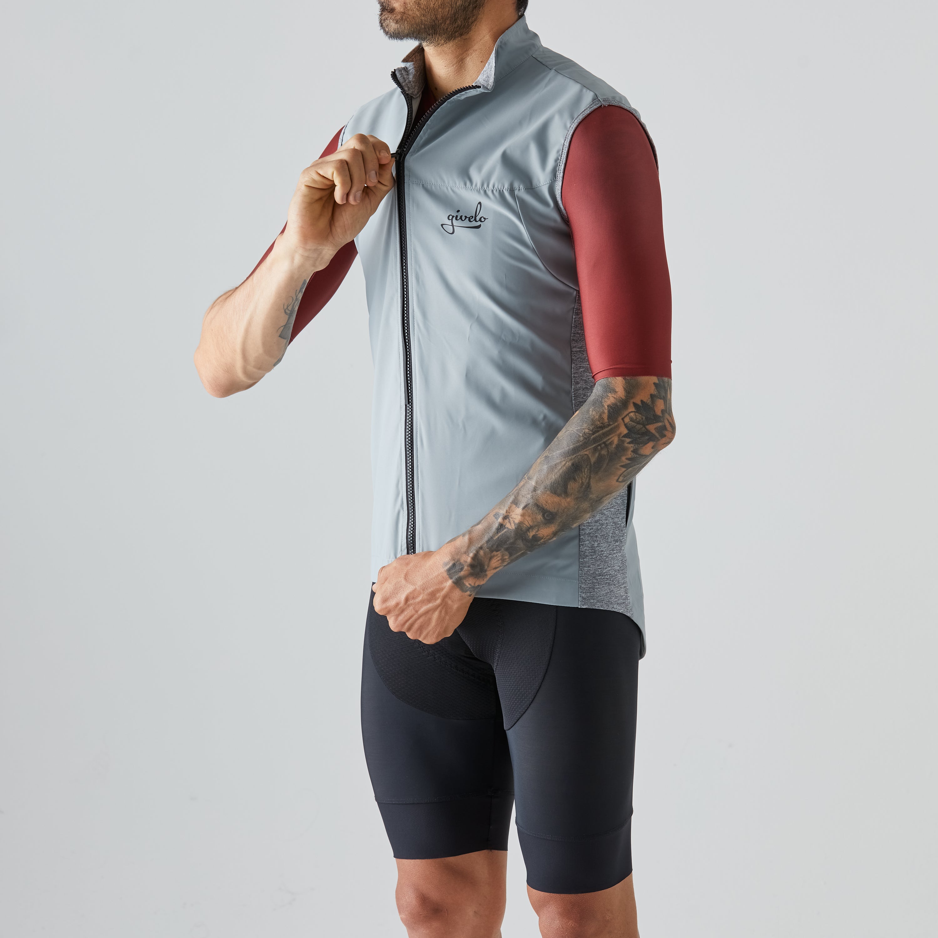 GREY QUICK-FREE GILET