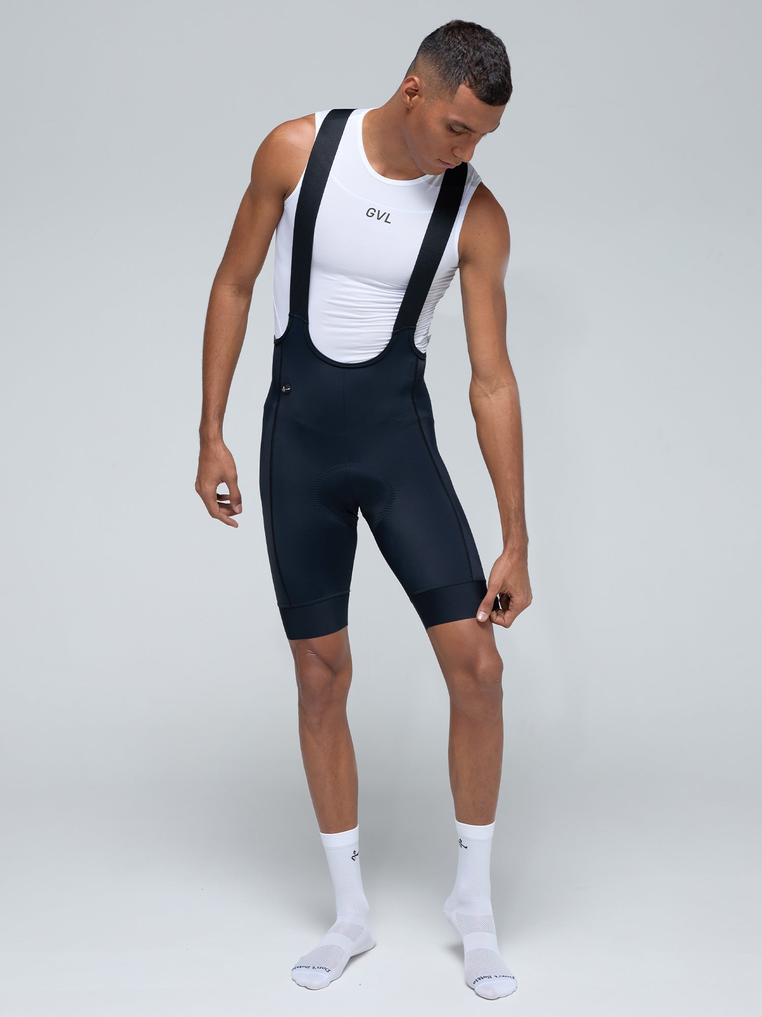 MEN'S CLASSIC BLACK BIB SHORTS