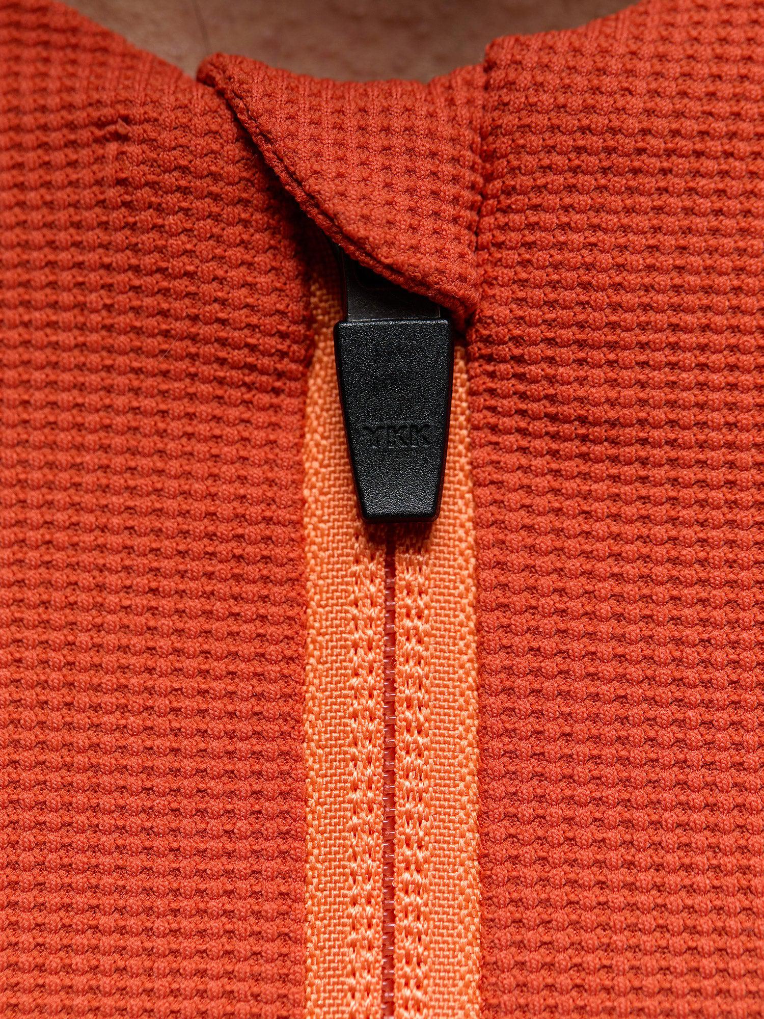 JERSEY MODERN CLASSIC 1/2 ZIP PUMPKIN