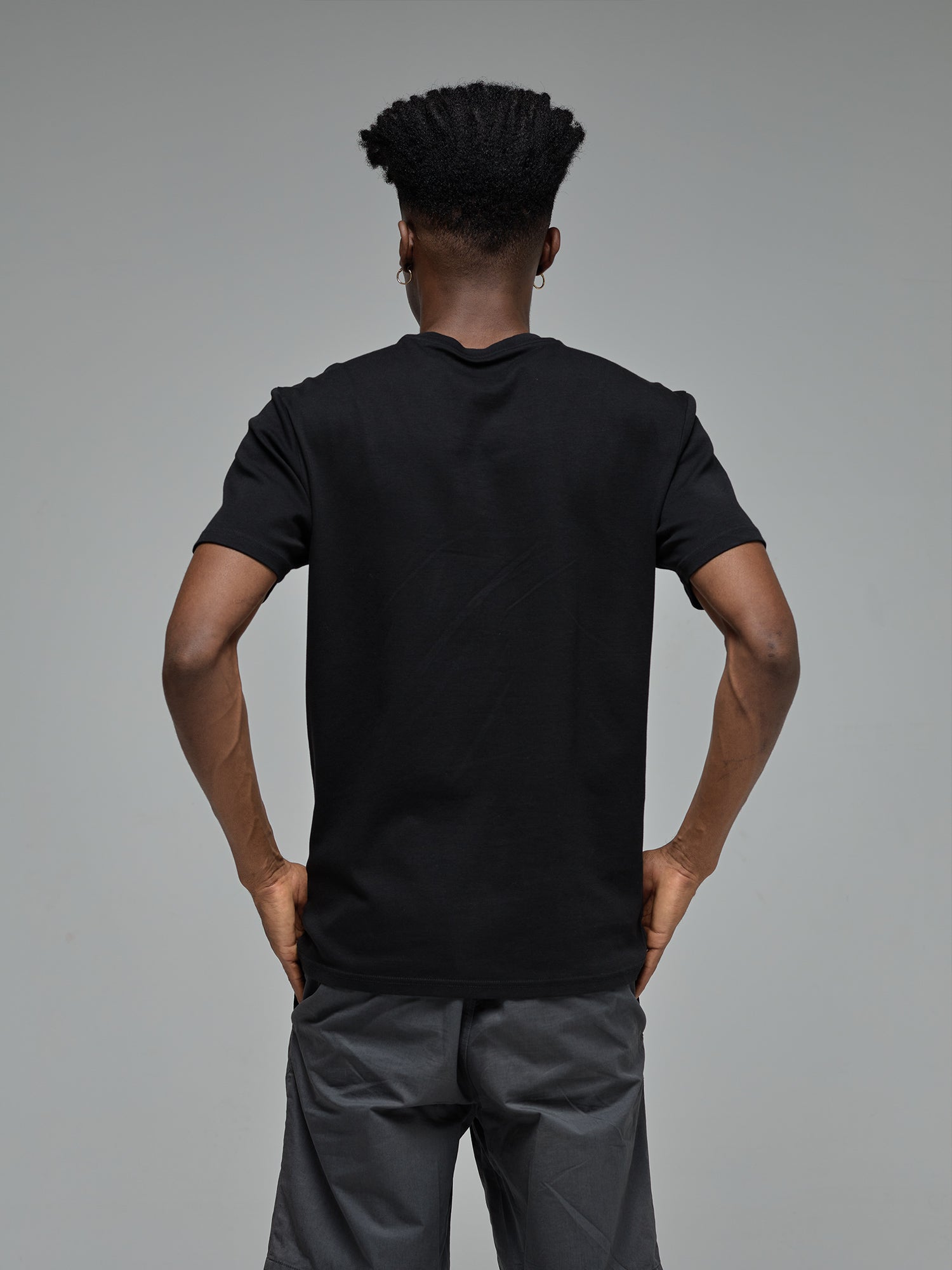 G-COTTON TEE BLACK