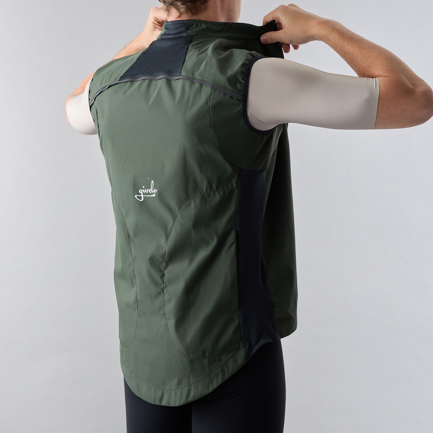 MILITARY GREEN QUICK-FREE GILET